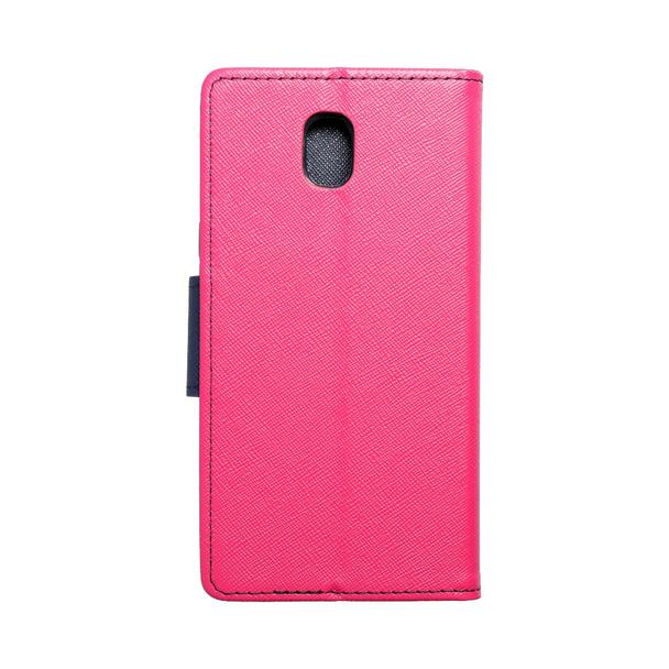 Kabura FANCY Book do SAMSUNG J5 2017 granatowo różowy