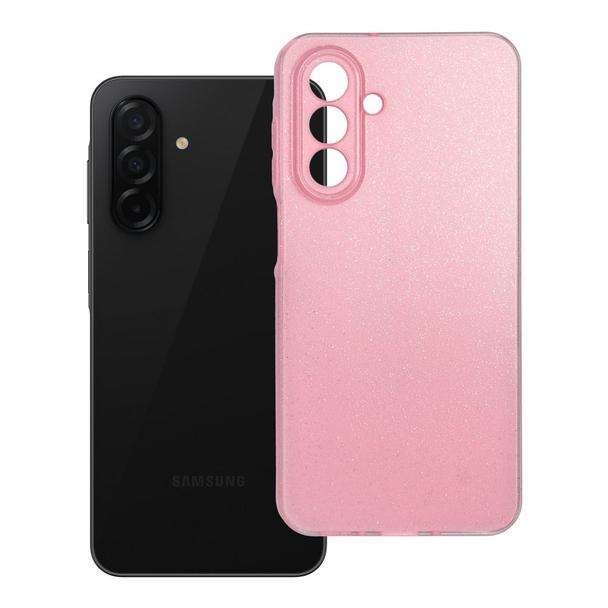 Futerał do Samsung A26 5G Clear Case 2 mm Blink różowy