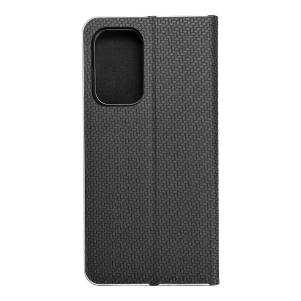 Etui z klapką na Samsung A53 5G Luna Book Carbon czarne