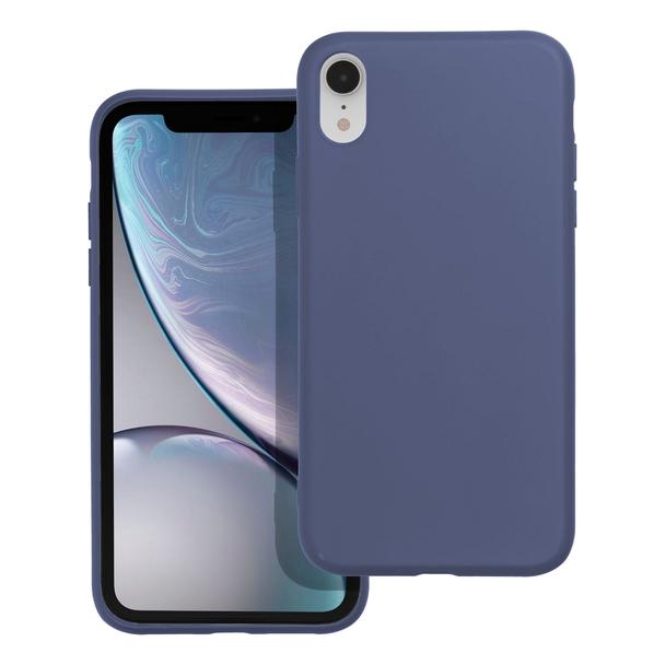 Futerał do iPhone XR Matt niebieski