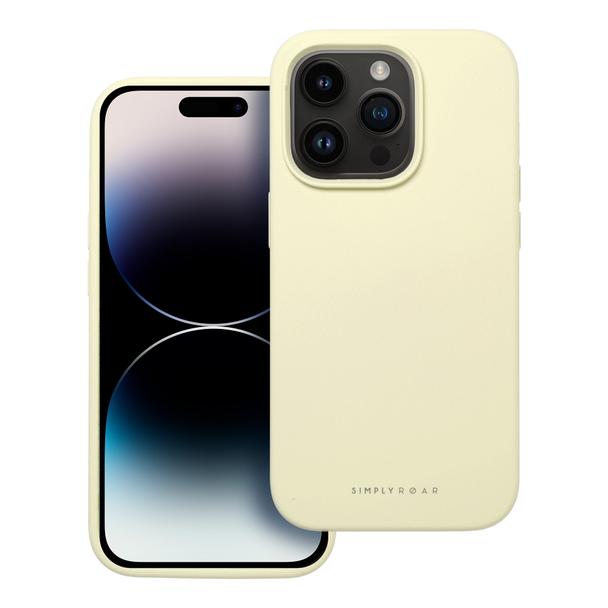 ROAR futerał CLOUD SKIN do IPHONE 17 Pro Max Jasnożółty