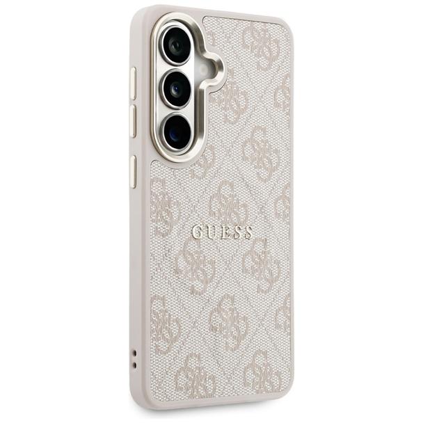 GUESS futerał do SAMSUNG S26 Plus GUHMS26MP4MSEGCP (4G Embossed Ring MagSafe) różowy