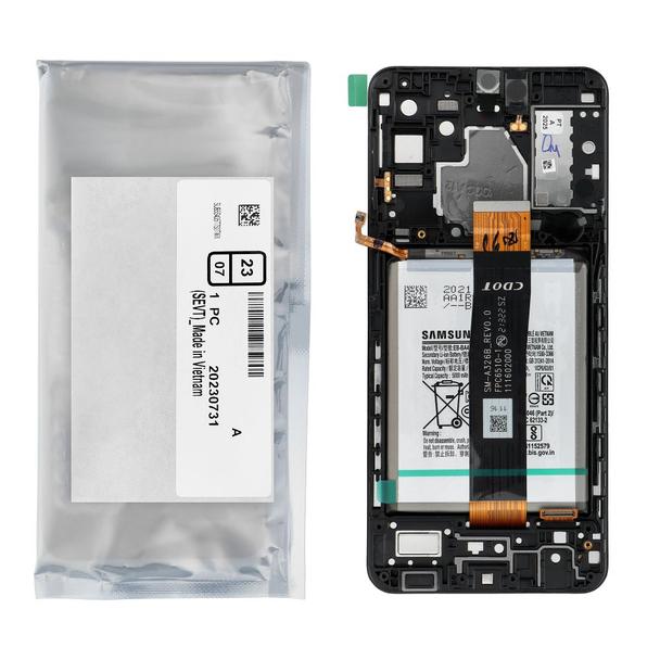 ServicePack Wyświetlacz LCD SAMSUNG A32 5G A326B GH82-25454A z baterią