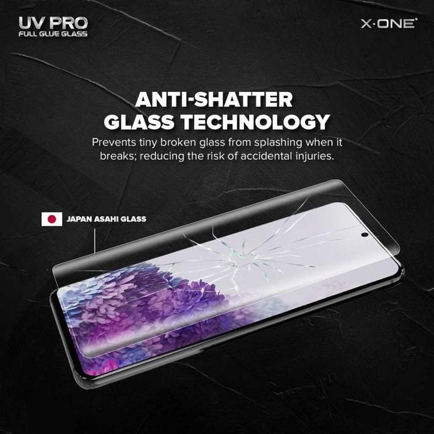 Szkło hartowane X-ONE UV PRO - do Samsung Galaxy S20 (case friendly)