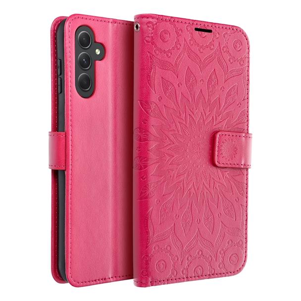 Etui z klapką na Samsung A54 5G Mezzo Book mandala magenta