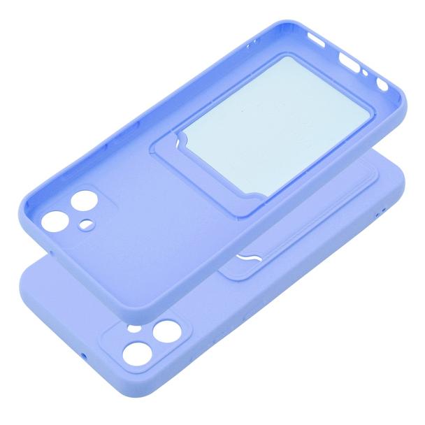 Futerał CARD CASE do SAMSUNG A05 fioletowy