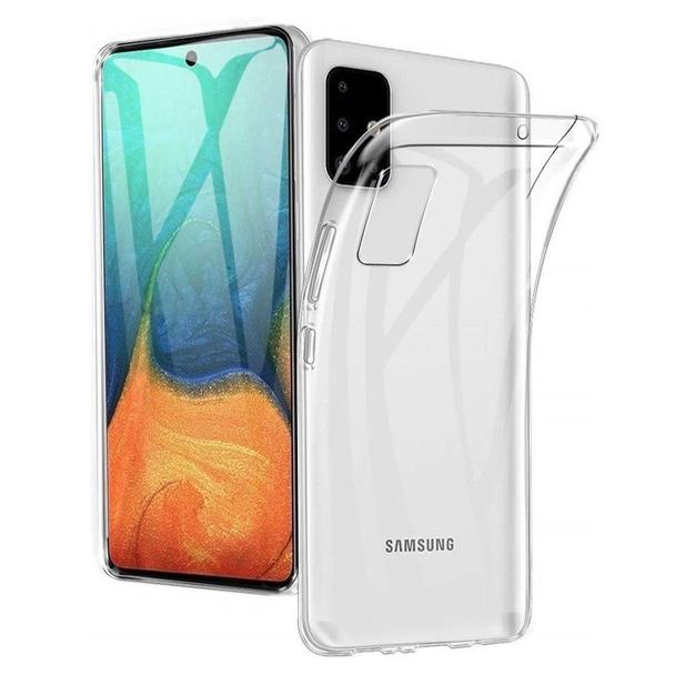 Futerał do Samsung A71 Back Case Ultra Slim 0,5 mm transparentny