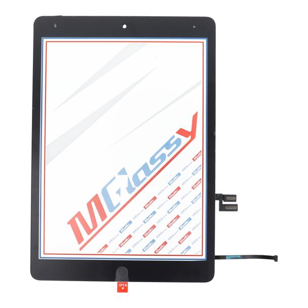MUSTTBY Ekran dotykowy + taśma klejąca + Home do iPAD 9 (czarny)