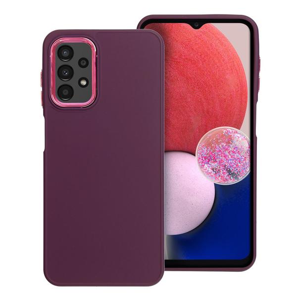 Futerał do Samsung A13 4G Frame fioletowy