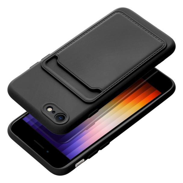 Futerał CARD CASE do IPHONE 7 / 8 / SE 2020 / SE 2022 czarny