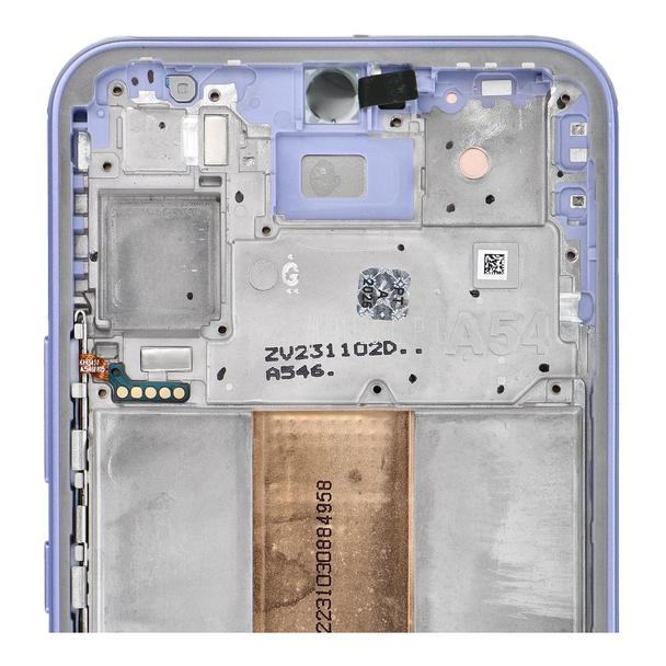 ServicePack Wyświetlacz LCD SAMSUNG A54 5G A546B Purple GH82-31231D