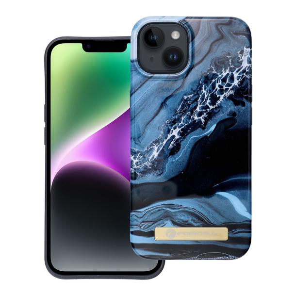 Etui na iPhone 14 Forcell F-Protect Mirage zgodny z MagSafe ocean marble
