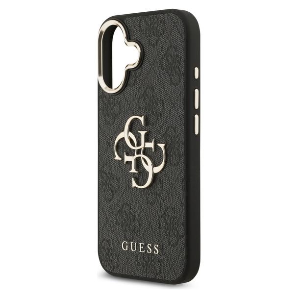 GUESS futerał do IPHONE 17 GUHCP17S4GMGCGR (PU W/ Big 4G Classic Logo) złoto czarny