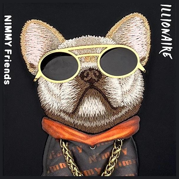 NIMMY futerał GLASSES COOL DOG do IPHONE 16 Pro czarny