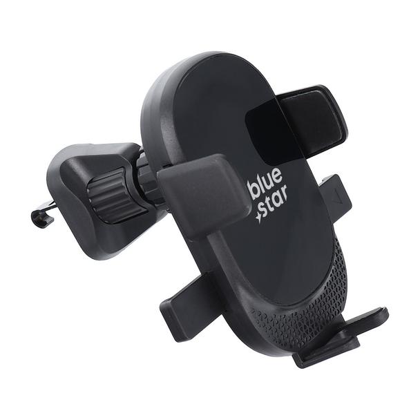 Uchwyt na telefon do samochodu uniwersalny Blue Star Auto Lock X1 do kratki czarny