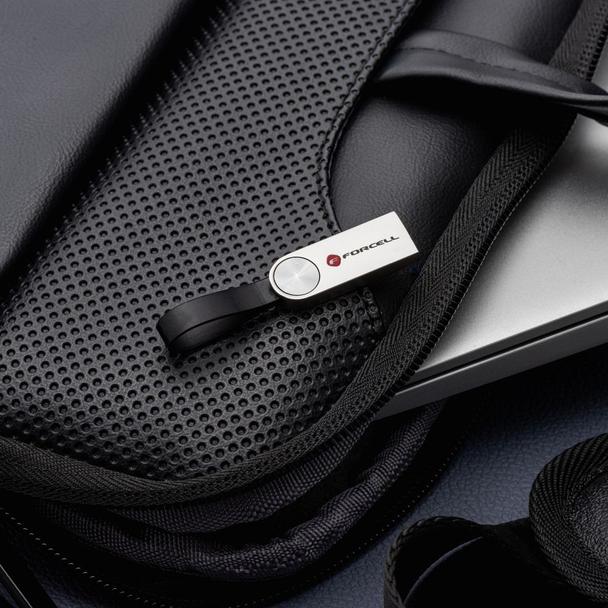 Pendrive 16GB USB 3.2 Gen 1 (USB A) Forcell F-Data Metal srebrny