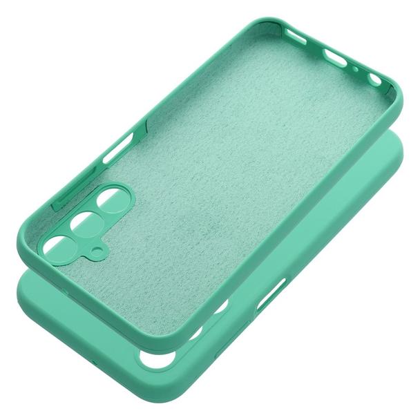 Futerał do Samsung A25 5G Silicone 2mm miętowy