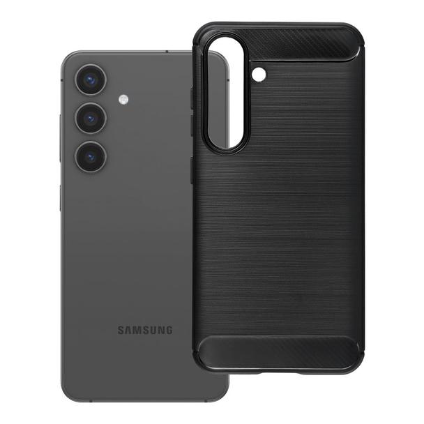 Etui na Samsung S24 Carbon 2.0 czarny