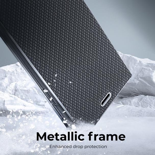 Etui z klapką na Xiaomi Redmi NOTE 11 / 11S Luna Book Gold czarne