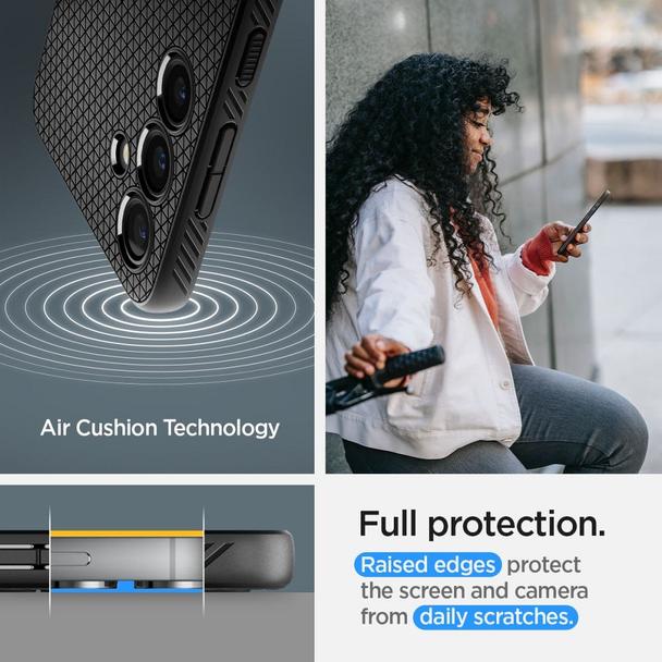SPIGEN futerał LIQUID AIR do SAMSUNG S24 Plus matte black