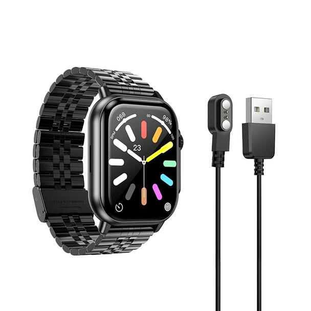 Smartwatch Hoco 2,02" TFT z fukcją rozmowy DYD02 czarny