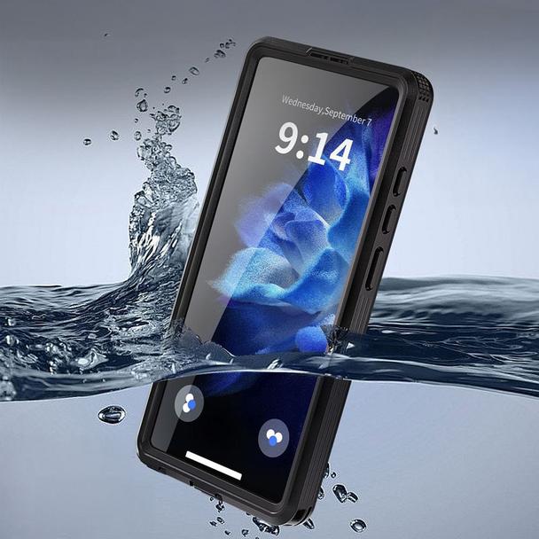 Futerał do Samsung S25 ULTRA Shellbox MARS wodoodporny z metalowym ringiem czarny
