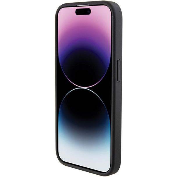 KARL LAGERFELD futerał do IPHONE 15 Pro KLHCP15LPQKPMK (Quilted Pattern) czarny