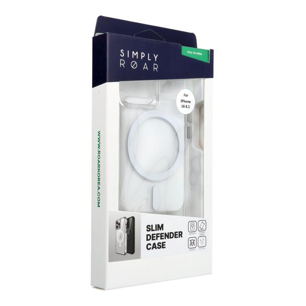 ROAR futerał SLIM DEFENDER kompatybilny z MagSafe do IPHONE 16 transparentny