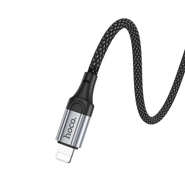 Kabel AUX Lightning do Jack 3,5 mm Hoco 1 m UPA26 czarny