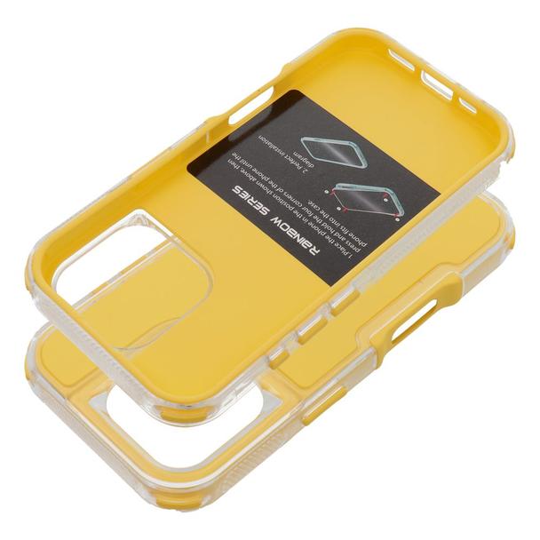 Futerał do iPhone 16 PRO Matrix żółty