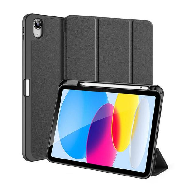 DUX DUCIS etui DOMO składane z miejscem na rysik do iPad 10 (2022) czarne