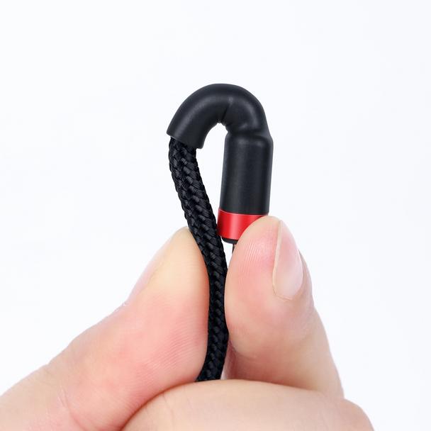 Kabel USB C do USB C Baseus 3A 1 m  CATKLF-G91 czerwono-czarny