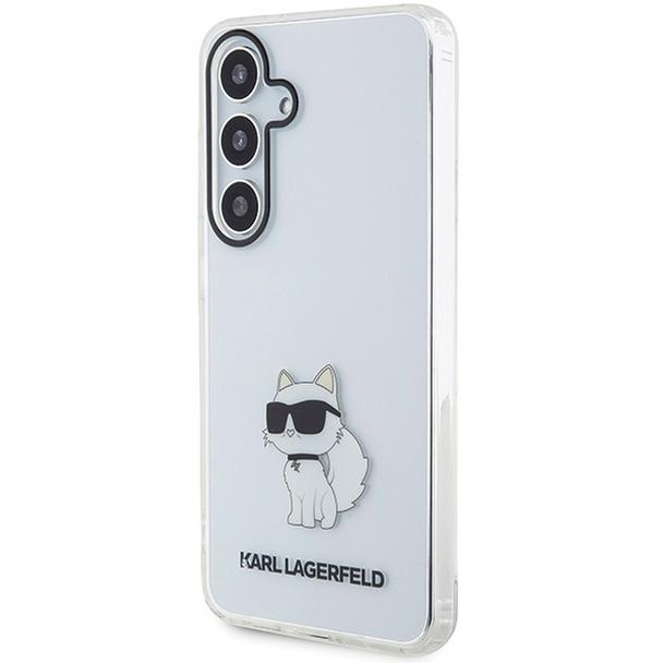 KARL LAGERFELD futerał do SAMSUNG S24 KLHCS24SHNCHTCT (IML NFT CHOUPETTE) transparentny