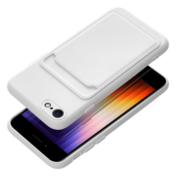 Futerał do iPhone 7 / 8 / SE 2020 / SE 2022 Card Case biały