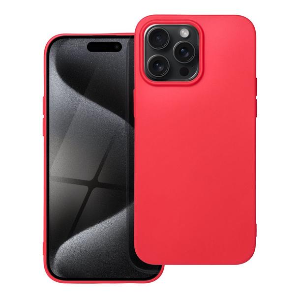 Futerał do iPhone 15 PRO MAX Soft czerwony