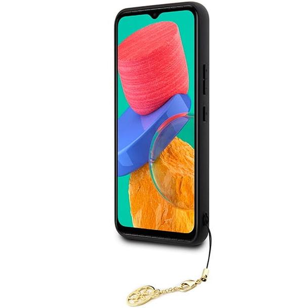GUESS futerał do SAMSUNG A54 GUHCSA54GF4GBR (4G Charms Collection) brązowy