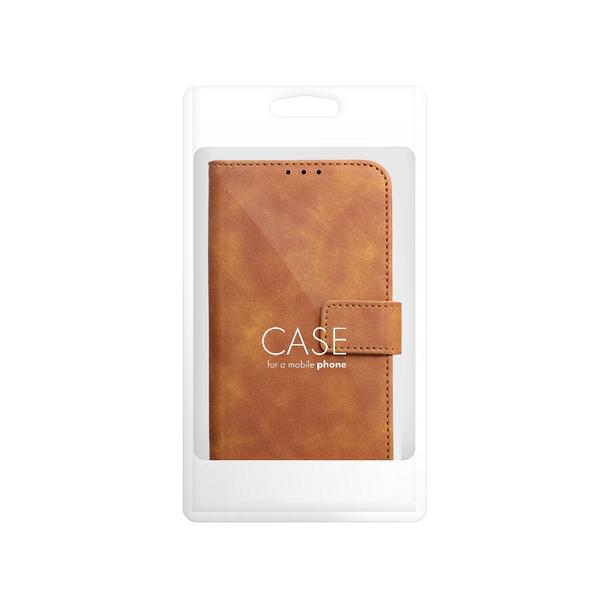 Etui z klapką na iPhone 17 PRO MAX Tender Book brązowe
