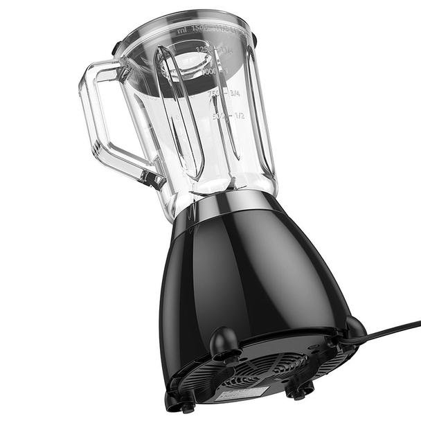 Blender kielichowy Hoco w stylu retro 1,5L HE33 czarny