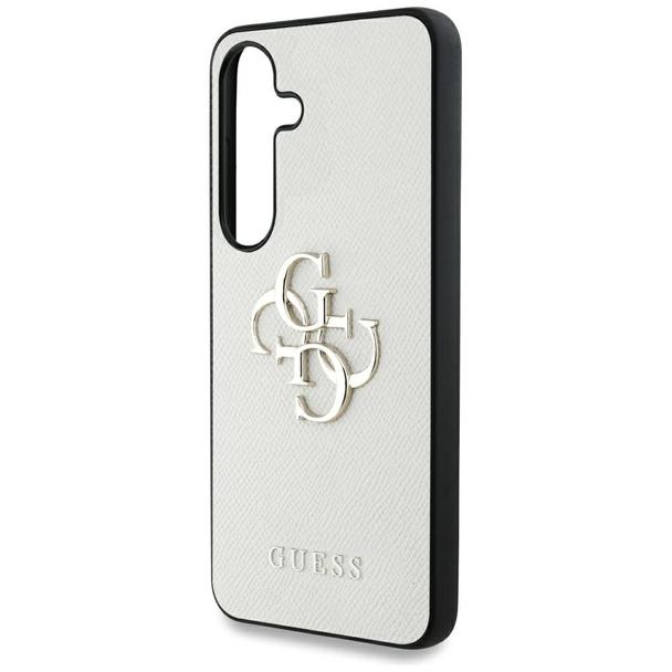 GUESS futerał do SAMSUNG S25 GUHCS25SPGT4MBE (PU Grained Big 4G and Classic Logo) beżowy