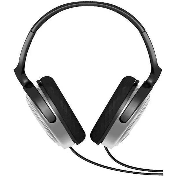 Słuchawki przewodowe nauszne Jack 3,5 mm Philips VSLUSHP2500 srebrne