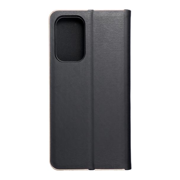 Etui z klapką na Samsung A33 5G Luna Book Gold czarne