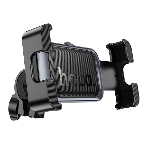 Uchwyt na telefon do roweru / motocykla Hoco do kierownicy H82 czarno szary