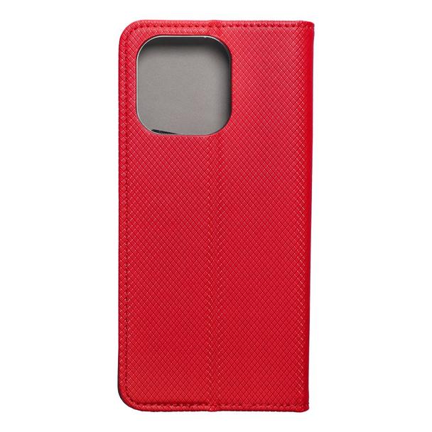 Etui z klapką na Honor X6a Smart Case Book czerwone