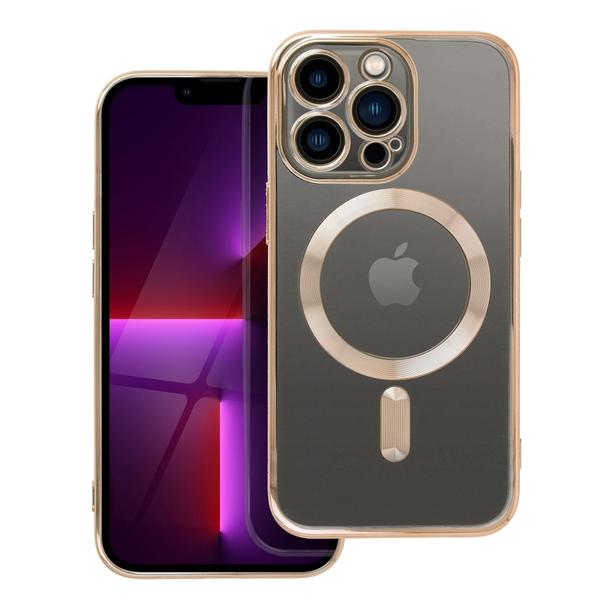 Futerał do iPhone 13 PRO Electro Mag Cover zgodny z MagSafe złoty