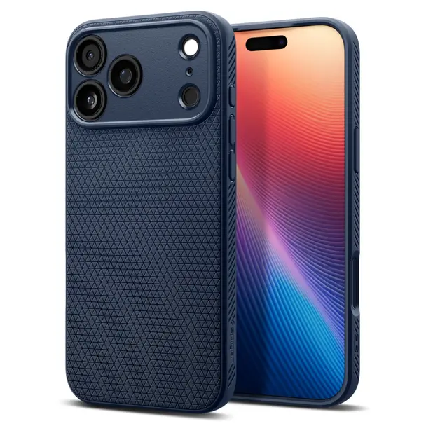 SPIGEN futerał LIQUID AIR do IPHONE 17 Pro Max navy blue