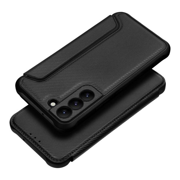 Etui z klapką na Samsung S22 Razor Book czarne