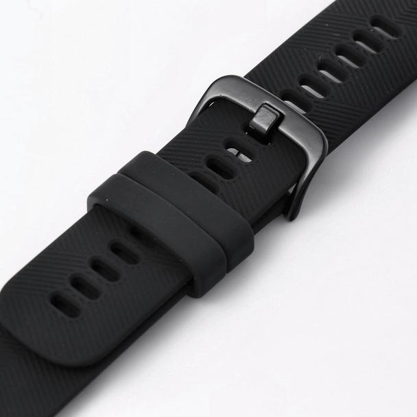 Pasek do zegarka 22mm Titmo Strap S1 silicone czarny