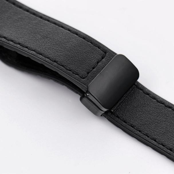 Pasek do zegarka 22 mm Titmo Strap S5 ekoskóra czarny
