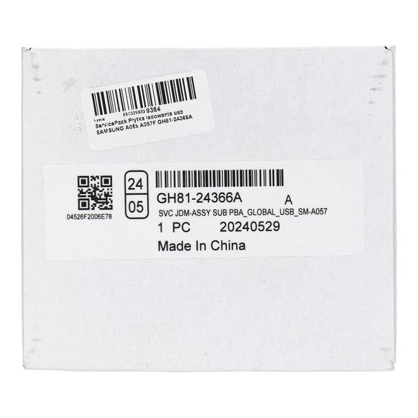 ServicePack Płytka ładowania usb SAMSUNG A05s A057F GH81-24366A