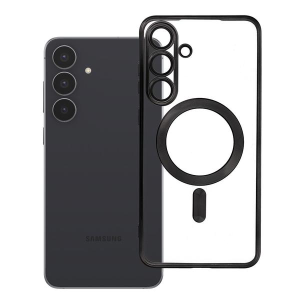 Etui na Samsung S25 FE Electro Mag Cover zgodne z MagSafe czarne